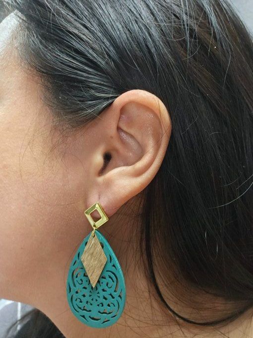Boucles d'oreilles "Joyeuse"