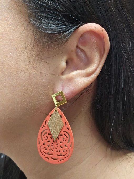 Boucles d'oreilles "Joyeuse"